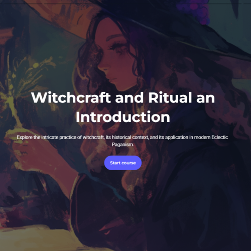 Witchcraft and Ritual: An Introduction