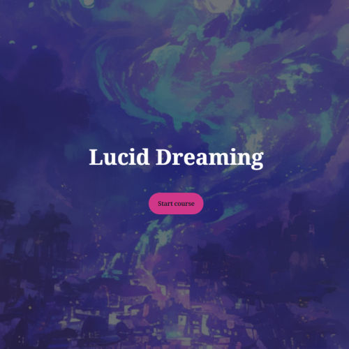 Lucid Dreaming